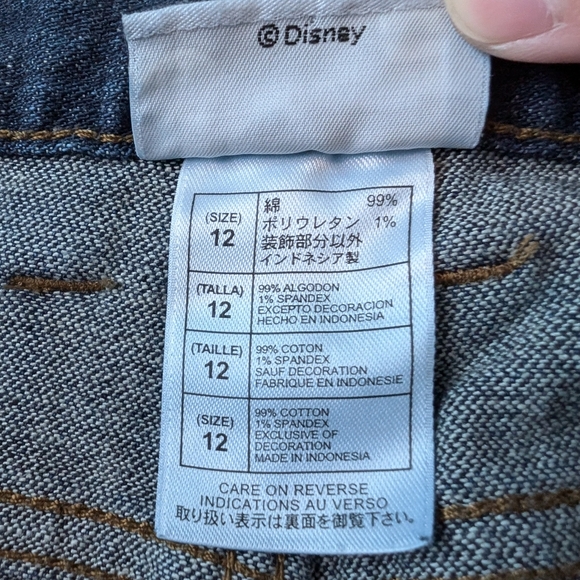 Disney Mickey Embroidered Straight Leg Jeans - Picture 10 of 14